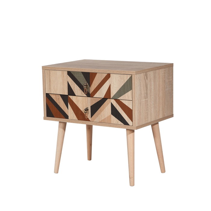 Hanah Home City Triangle Multicolor Hanah Home City Triangle Multicolor